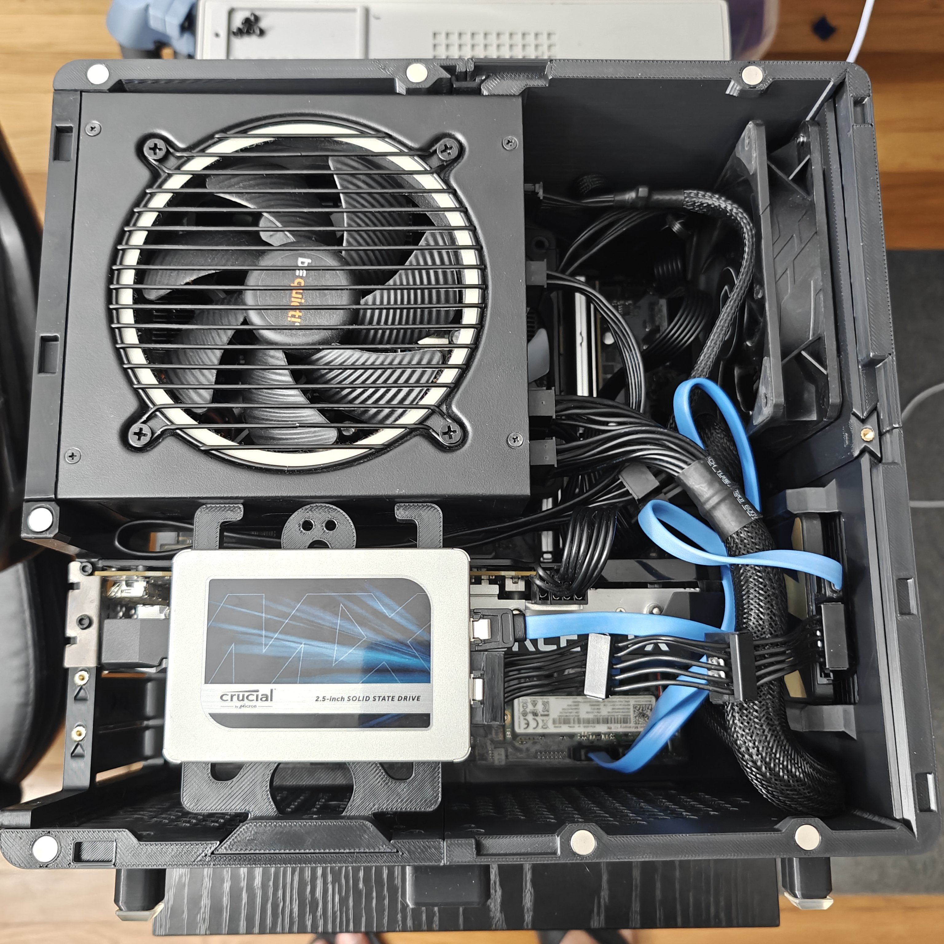 SSD and Cable Routing