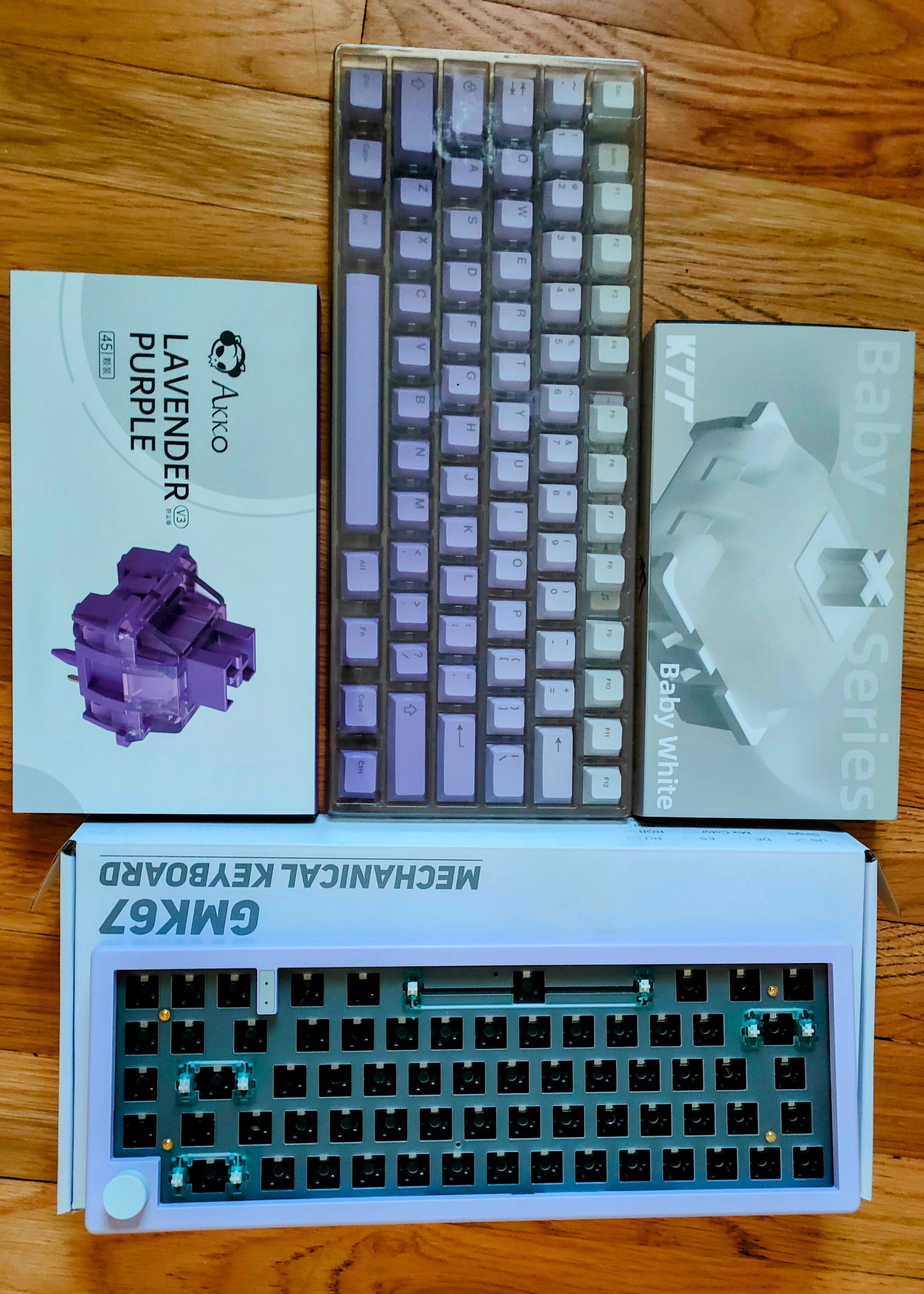GMK67 Custom Mechanical Keyboard Build