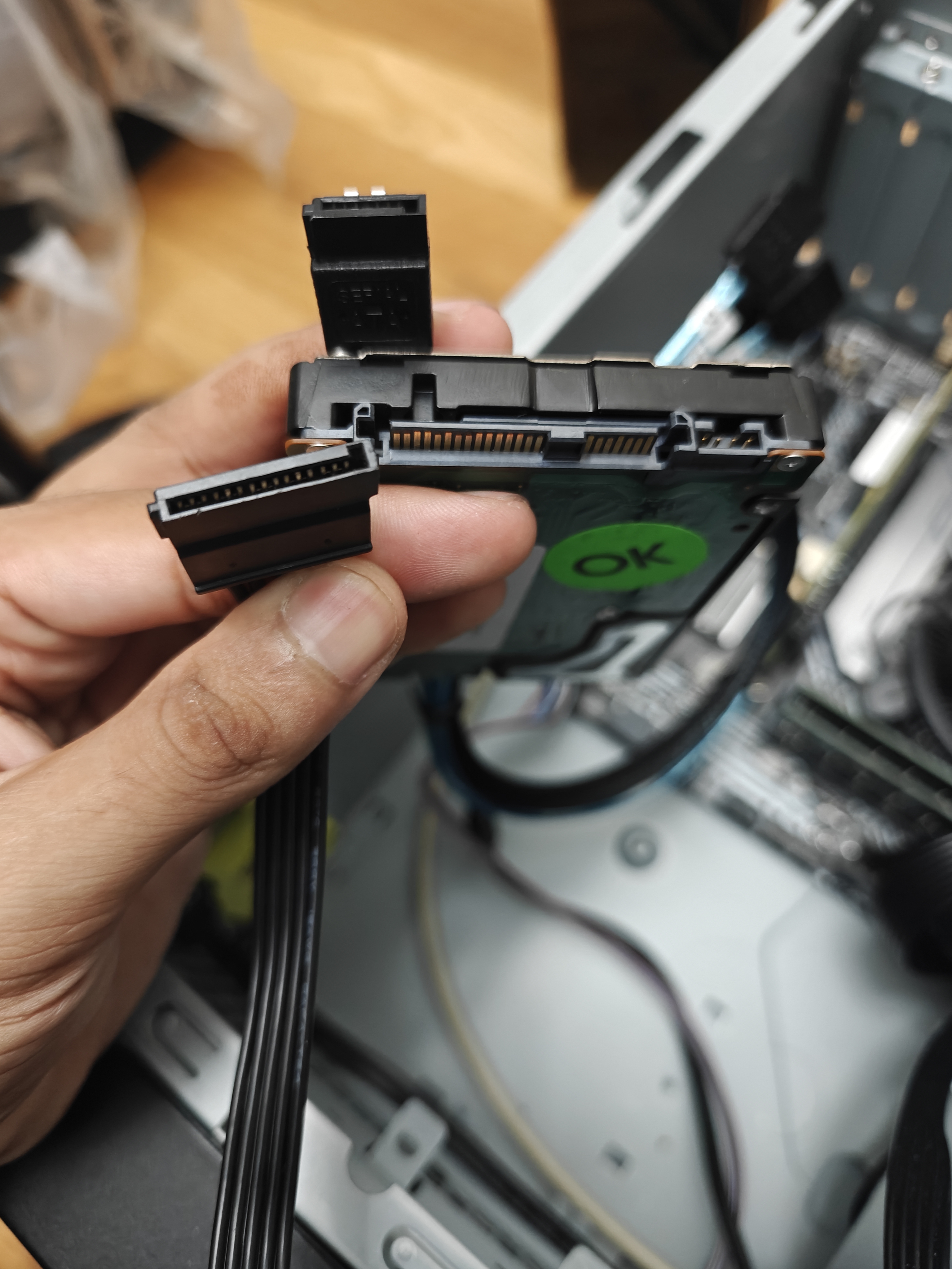 SAS Drive with Incompatible Power Connector